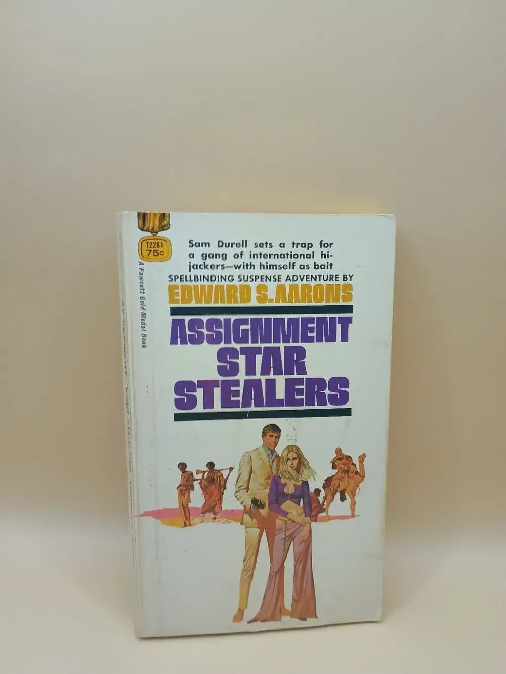 Sam Durell - Assignment: Star Stealers by Edward S. Aarons - Pulp Fiction 1970